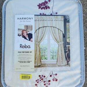 🌟❤️ REBA *HYDE PARK* CURTAINS/VALANCE ❤️🌟